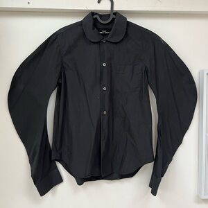 Comme des Garcon black shirt size xs